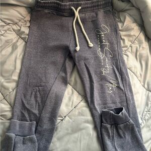 Purple Smoky Mountain Jogger Pants